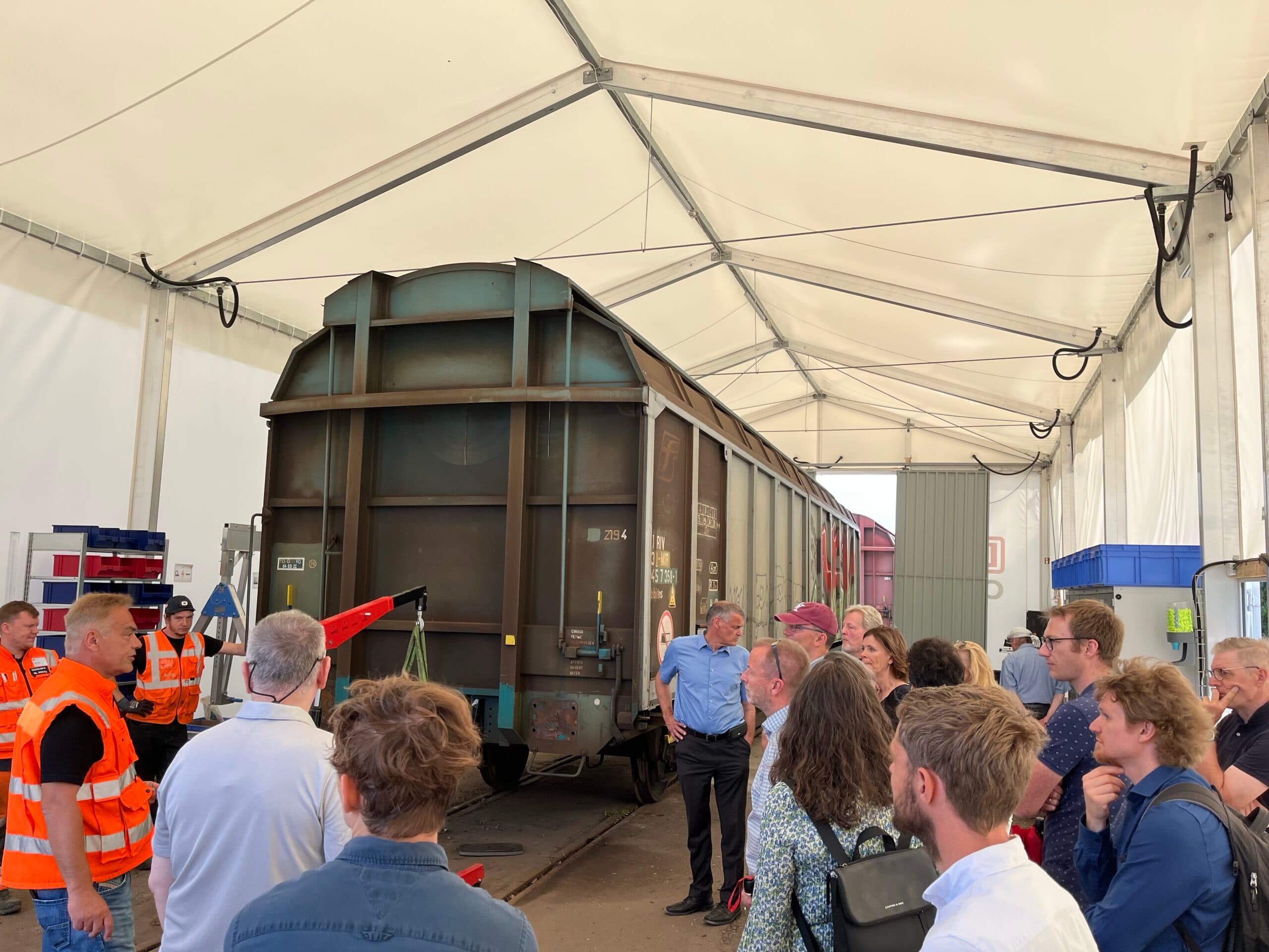 AG Bahnlogistik des LNBB diskutiert „Die Eisenbahn von morgen“ in Berlin-Spandau