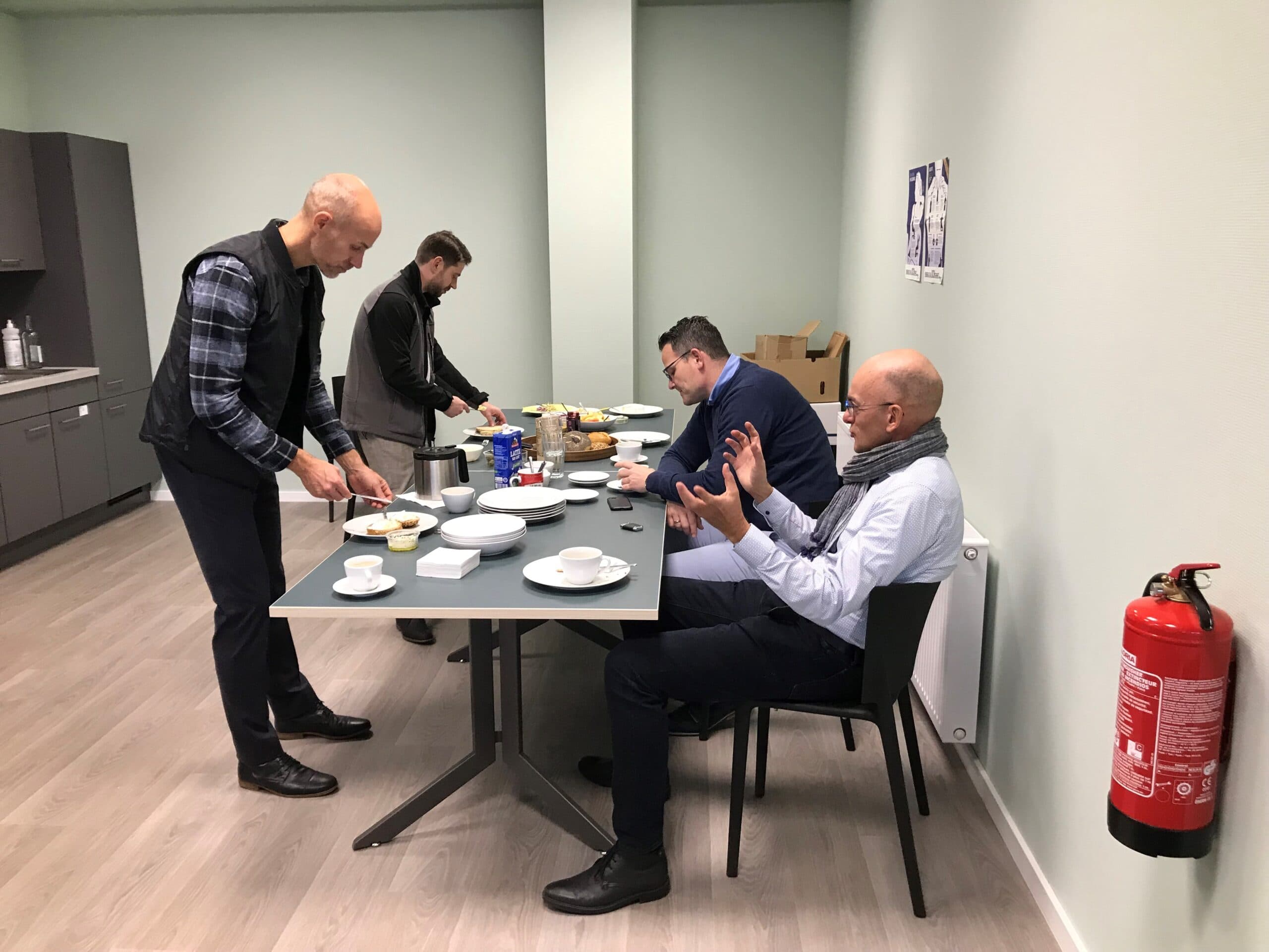 Logistikfrühstück bei der BIO COMPANY